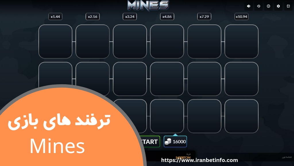 ترفند های برد در بازی Mines