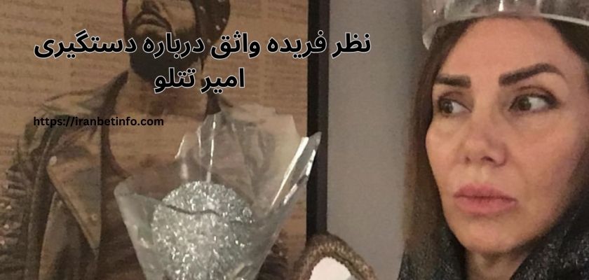 نظر فریده واثق درباره دستگیری امیر تتلو چه بود؟