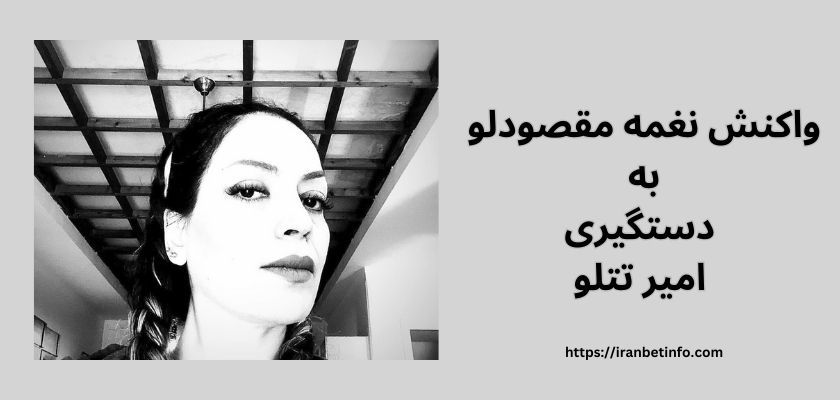 واکنش نغمه مقصودلو به دستگیری امیر تتلو چه بود؟