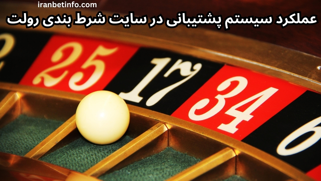 عملکرد سیستم پشتیبانی در سایت شرط بندی رولت
