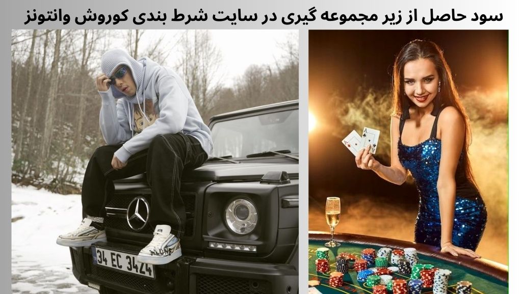 سود حاصل از زیر مجموعه گیری در سایت شرط بندی کوروش وانتونز