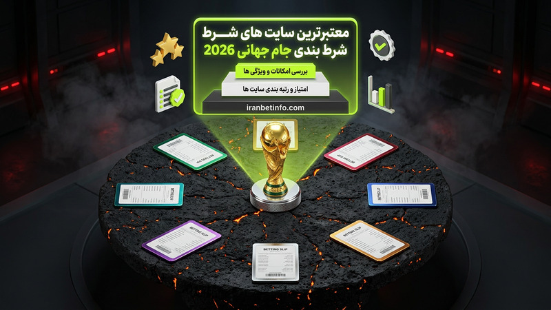 معرفی معتبرترین سایت های شرط بندی جام جهانی 2026